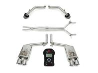 Kit di scarico ad alte prestazioni Fabspeed, in acciaio inox lucidato, con aggiornamento centralina. Porsche 970 Panamera S (2010-2013) - 97004420010 - FS.POR.970S.COMPAI, FS.POR.970S.XP, FS.POR.970S.MAXP, FS.POR.970S.ET